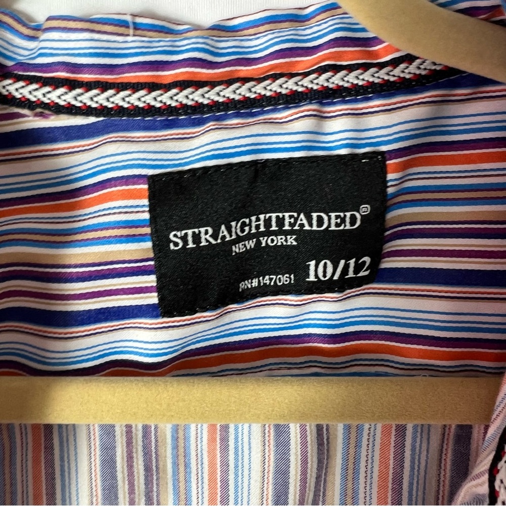 Striped button up - Picture 3 of 4